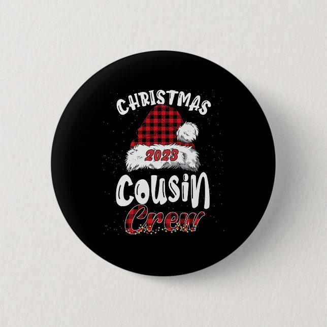 Julkusin Crew Buffalo Red Play Pajamas Fa Knapp (Framsida)