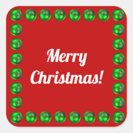 Julkuvert Tätande Klistermärken