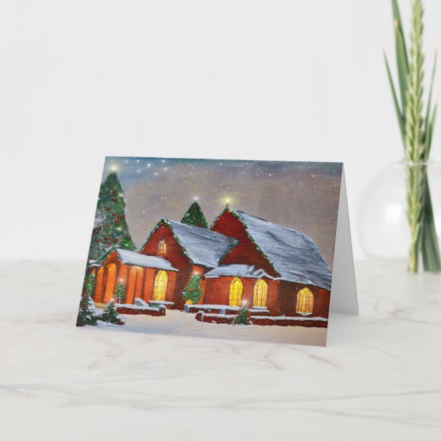 Julkyrka Kort (Framsida)