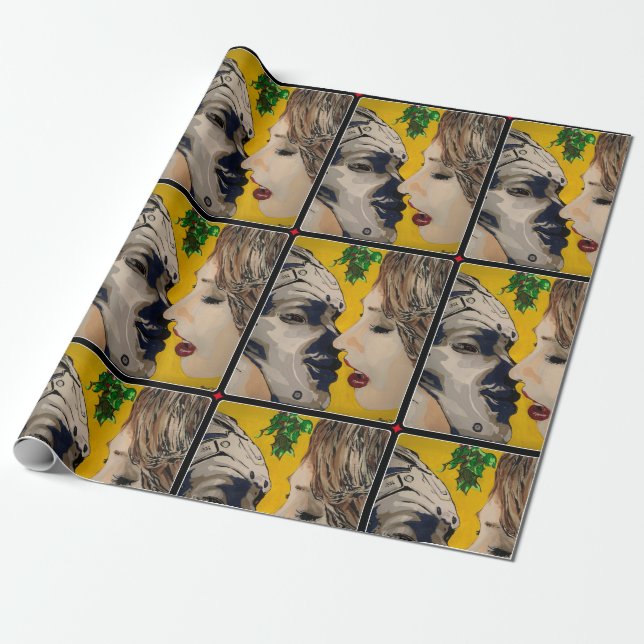 "Julkyss" Presentpapper (Utrullad)