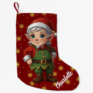 Julläge Elf Liten Julstrumpa