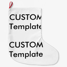 Jullager i anpassningsbar - Dubbla vid utskrift Stor Julstrumpa