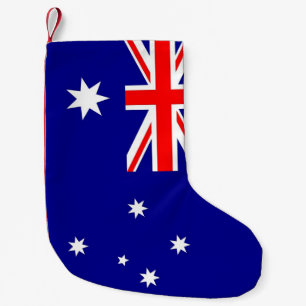 Jullager med Australiens Flagga Liten Julstrumpa