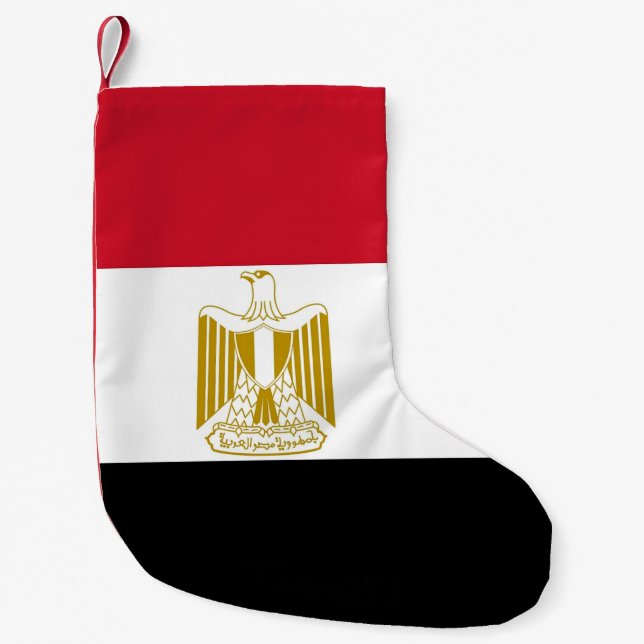 Jullager med Flagga av Egypten Liten Julstrumpa (Framsidan)