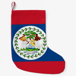 Jullager med Flagga Belize Liten Julstrumpa