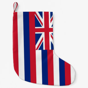 Jullager med Flagga från Hawaii, USA Liten Julstrumpa