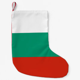 Jullager med Flagga i Bulgarien Liten Julstrumpa