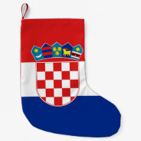 Jullager med Flagga i Kroatien