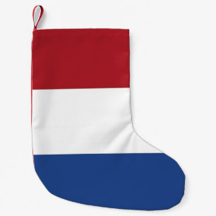 Jullager med Flagga i Nederländerna Liten Julstrumpa