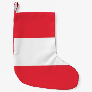 Jullager med Flagga i Österrike Liten Julstrumpa