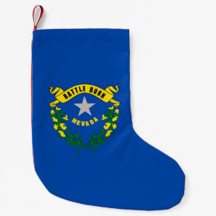 Jullager med Flagga Nevada Liten Julstrumpa