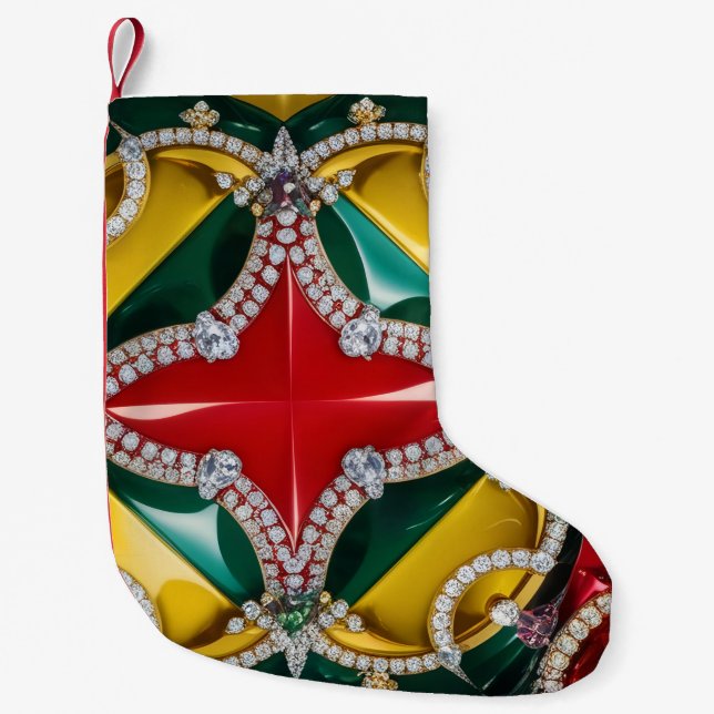 Jullager med Los Angeles Färg Liten Julstrumpa (Framsidan)