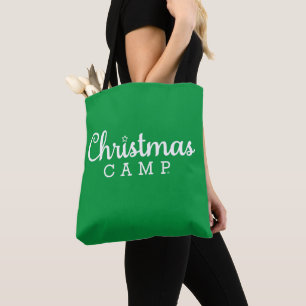 Julläger Tote Bag   GRÖNT   Julväskor Tygkasse