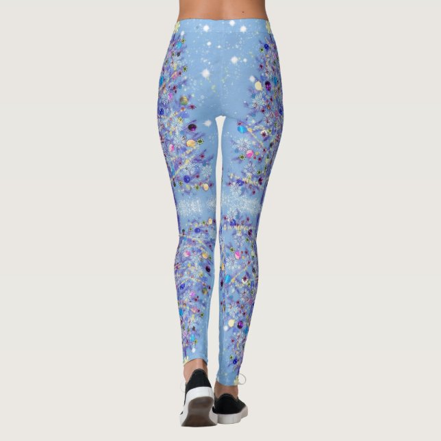 Jullaggings Julgran Leggings (Baksida)