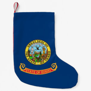 Jullagren med Flagga Idaho, Förenta staterna Liten Julstrumpa