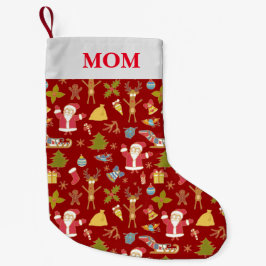 Jullagret i Mamma - lagning av Personlig Liten Julstrumpa