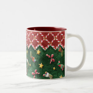 Jullagret i Rand-kaffet Kopp i Candy cane