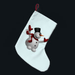 Jullagret med Lycklig Snögubbe Liten Julstrumpa<br><div class="desc">LYCKLIG SNÖGUBBE - GOD JUL</div>