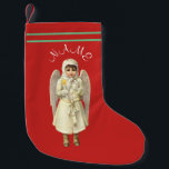 Jullagret NAMN och VICTORIAN ANGEL Liten Julstrumpa<br><div class="desc">JAG GÖR NYTTIG ART. MITT ARBETE ÄR URSPRUNGLIG UTFORMNING. TACK FÖR ATT BEAKTA MITT ARBETE. TACK FÖR STOPPNING AV.</div>