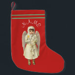 Jullagret NAMN och VICTORIAN ANGEL Liten Julstrumpa<br><div class="desc">JAG GÖR NYTTIG ART. MITT ARBETE ÄR URSPRUNGLIG UTFORMNING. TACK FÖR ATT BEAKTA MITT ARBETE. TACK FÖR STOPPNING AV.</div>