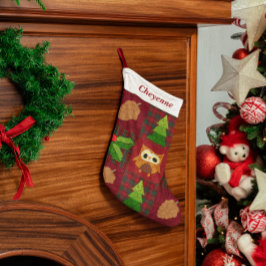 Jullagret på Woodland Liten Julstrumpa