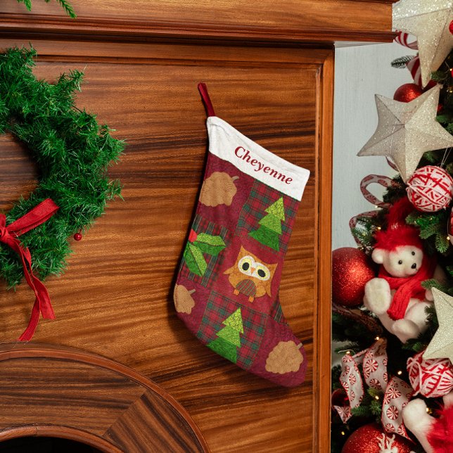 Jullagret på Woodland Liten Julstrumpa (Skapare uppladdad)