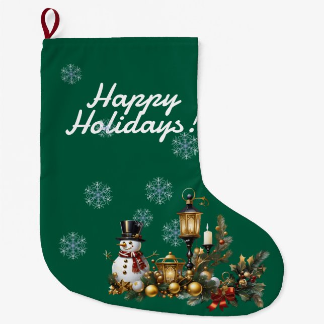 Jullagret Stor Julstrumpa (Framsidan)