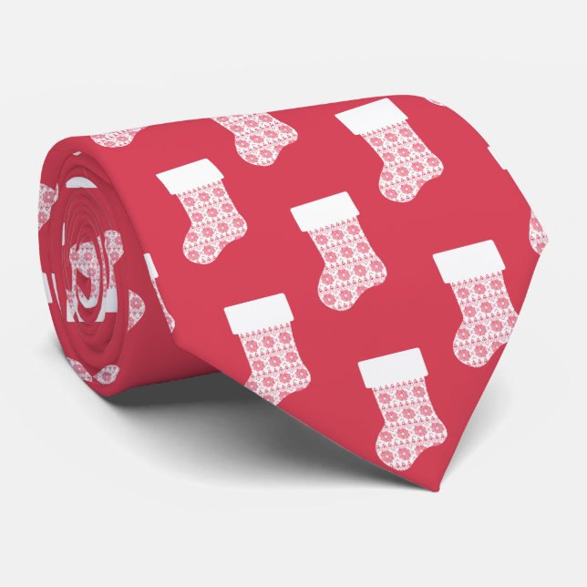 Jullagret Vinter Sticka Slips (Rullad)