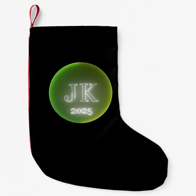 Jullagrets Grönt JK 2025 Liten Julstrumpa (Framsidan)