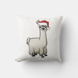 Jullama T-Shirt Dekorativ kudde