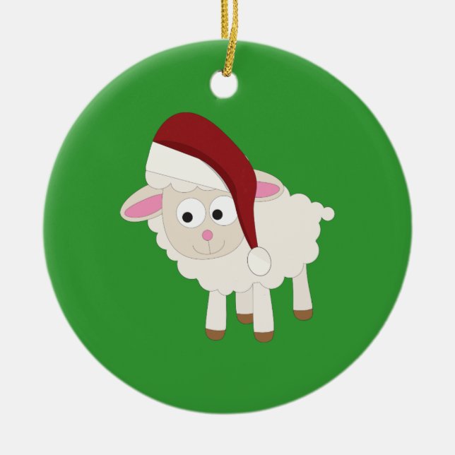 Jullampa Julgransprydnad Keramik (Framsidan)