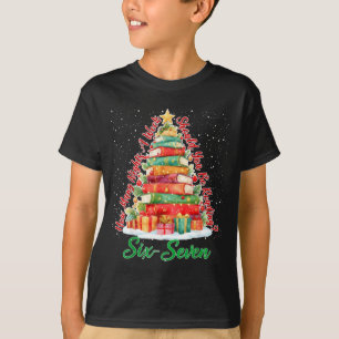 JulLäsning 67 Sex Sju Meme Lärare Bok L T Shirt