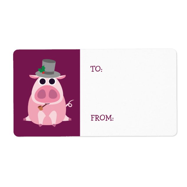 Julleary i Gris Fraktsedel (Framsidan)