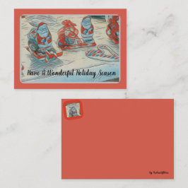 Julledighet Anteckningskort