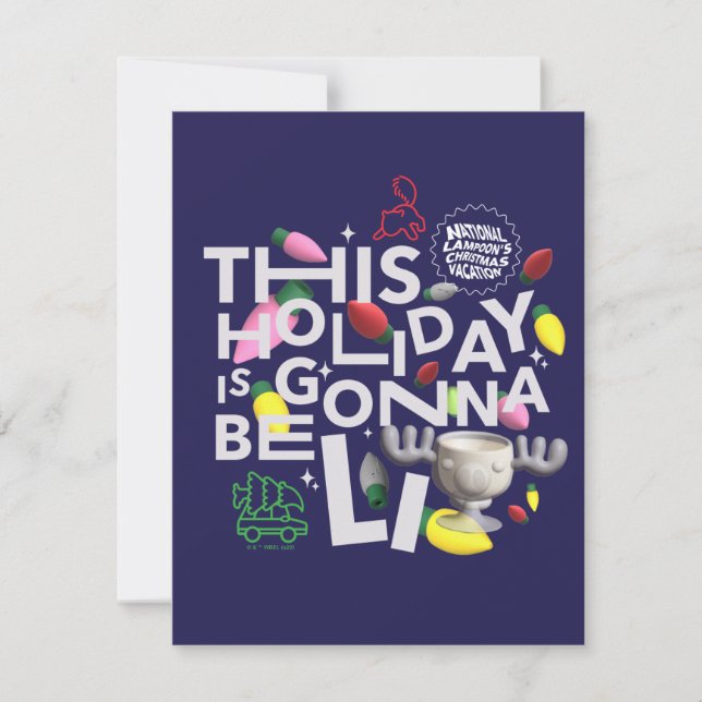 Julledighet | Den här högtiden kommer att bli fant Anteckningskort (Framsida)