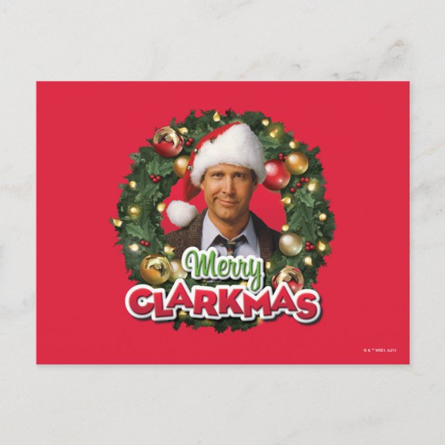 Julledighet | God Clarkjul Vykort (Framsida)