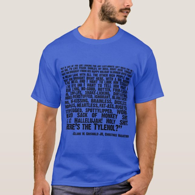 Julledigt citat var är tylenol-gåvan t shirt (Framsida)