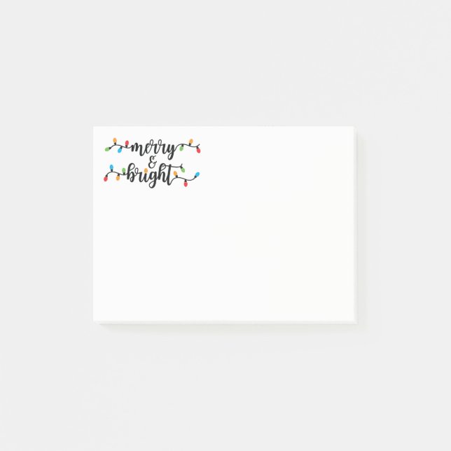 Julledigt Post It Notes Post-it Block (Framsida)