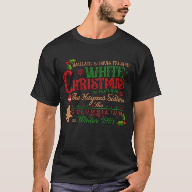 julledningsfest t shirt (Framsida)