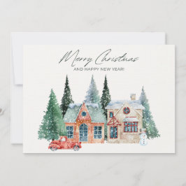 Julledsjutlighet till din husdjursvårdare julkort