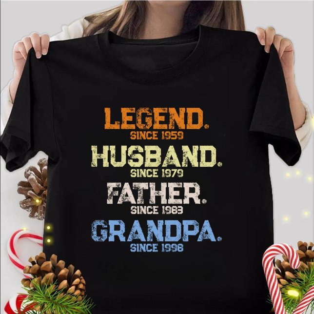 Jullegend Make pappa GRANDPA Customized T Shirt (Skapare uppladdad)
