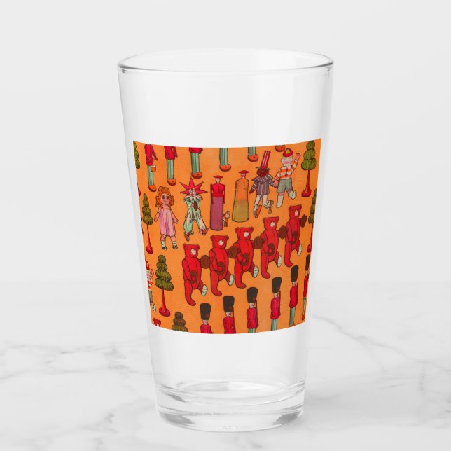 Julleksak Vintage Barn Leker Glaskopp (Framsida)