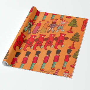 Julleksak Vintage Barn Leker Presentpapper
