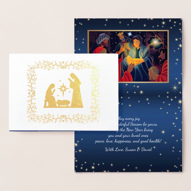 Julleksaksscenen Luxury Real Foil Cards Folierat Kort (Display)