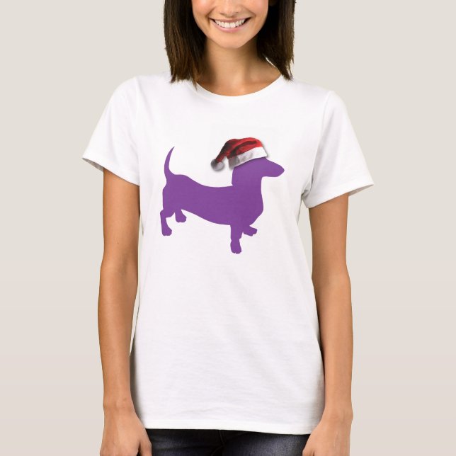 JulLila Dachshund Tee (Framsida)