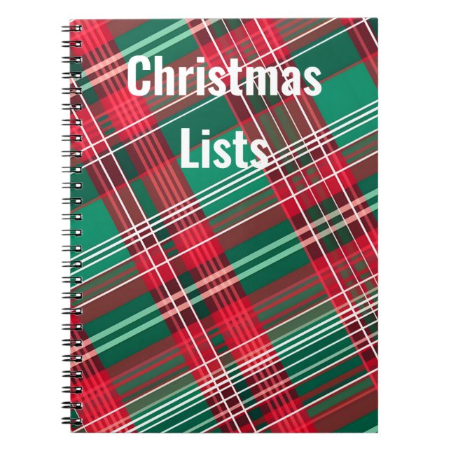 Jullista Anteckningsbok (Framsidan)
