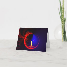 Julljus Abstrakt design Helgkort
