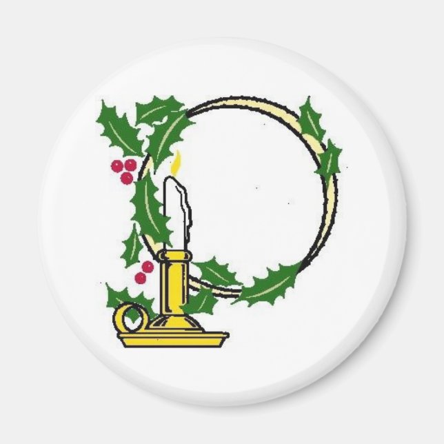 Julljus - design magnet (Framsidan)