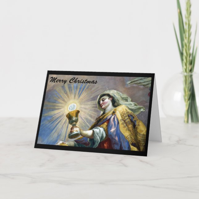 julljus helgkort (Framsida)