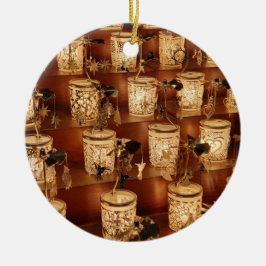 Julljus Julgran prydnadsföremål Julgransprydnad Keramik